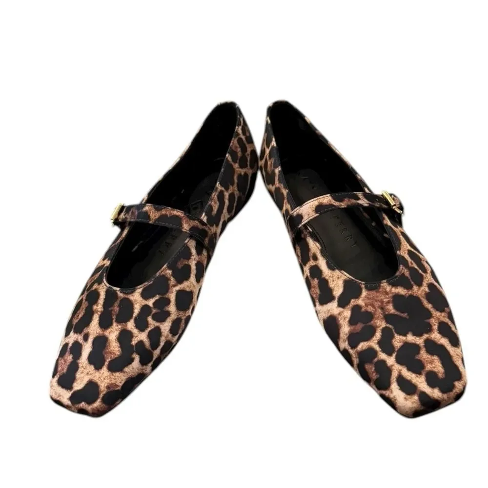 Katy Perry Collections The Evie Leopard Print Women's Mary Jane Shoes 5 - Picture 3 of 6